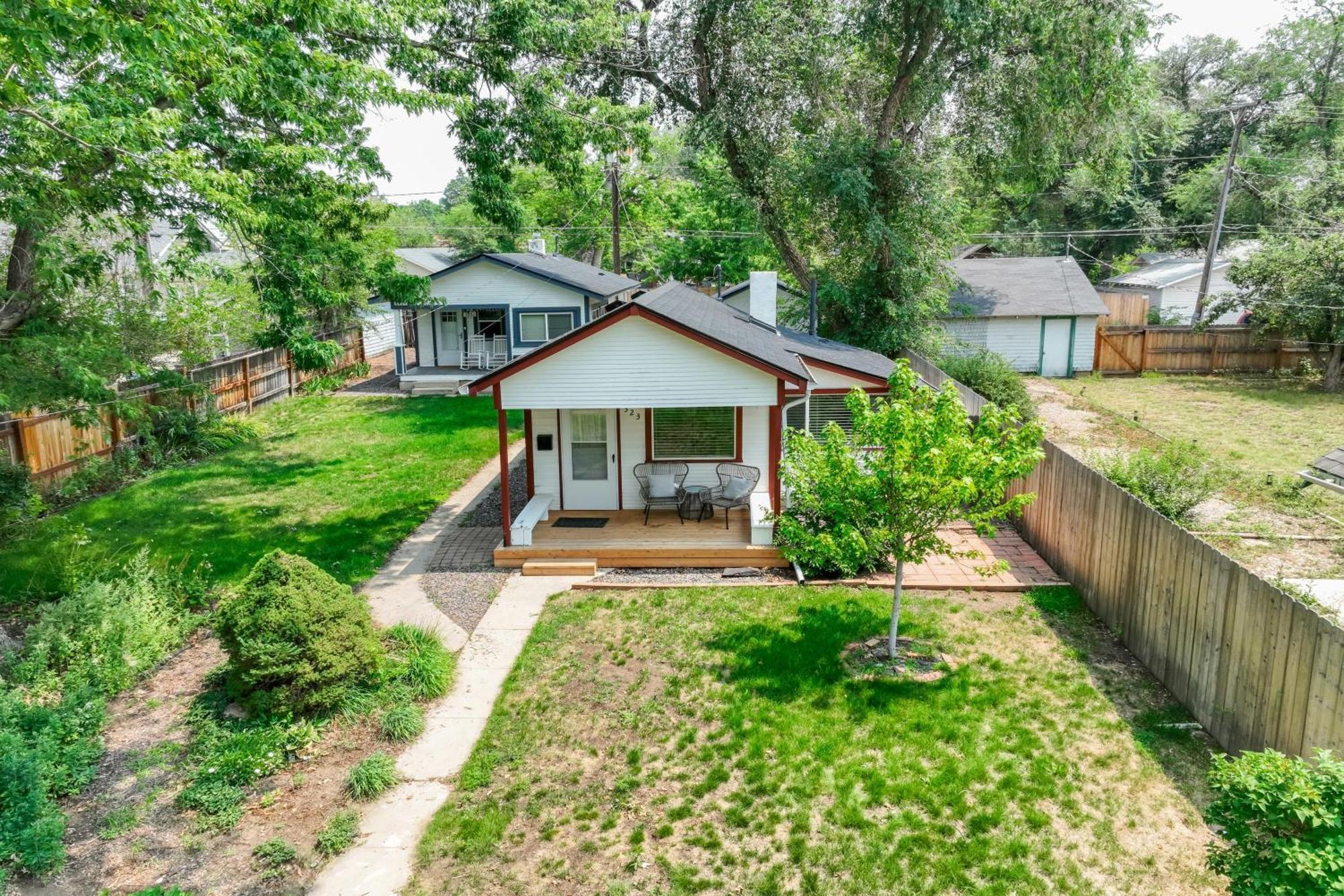 Vintage Tiny House Cute 1Bdrm Big Appeal Villa Colorado Springs Exterior foto